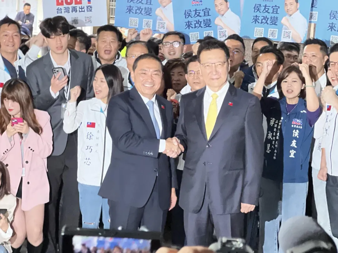 「侯康配」的支持度後來居上。（圖／國民黨提供）