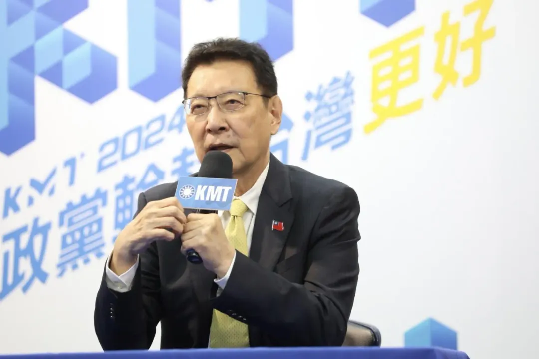 國民黨副總統人選是趙少康。(圖/國民黨提供) 