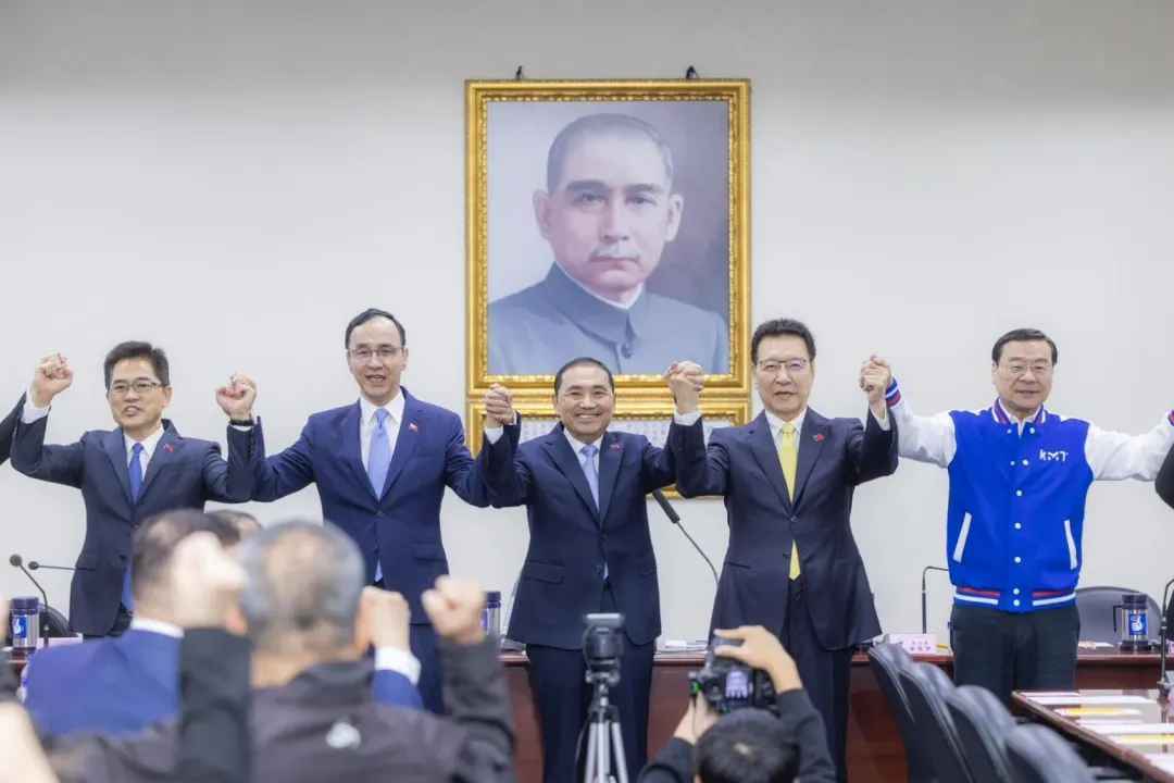 國民黨24日公布副手人選為媒體人趙少康。(圖/國民黨提供)