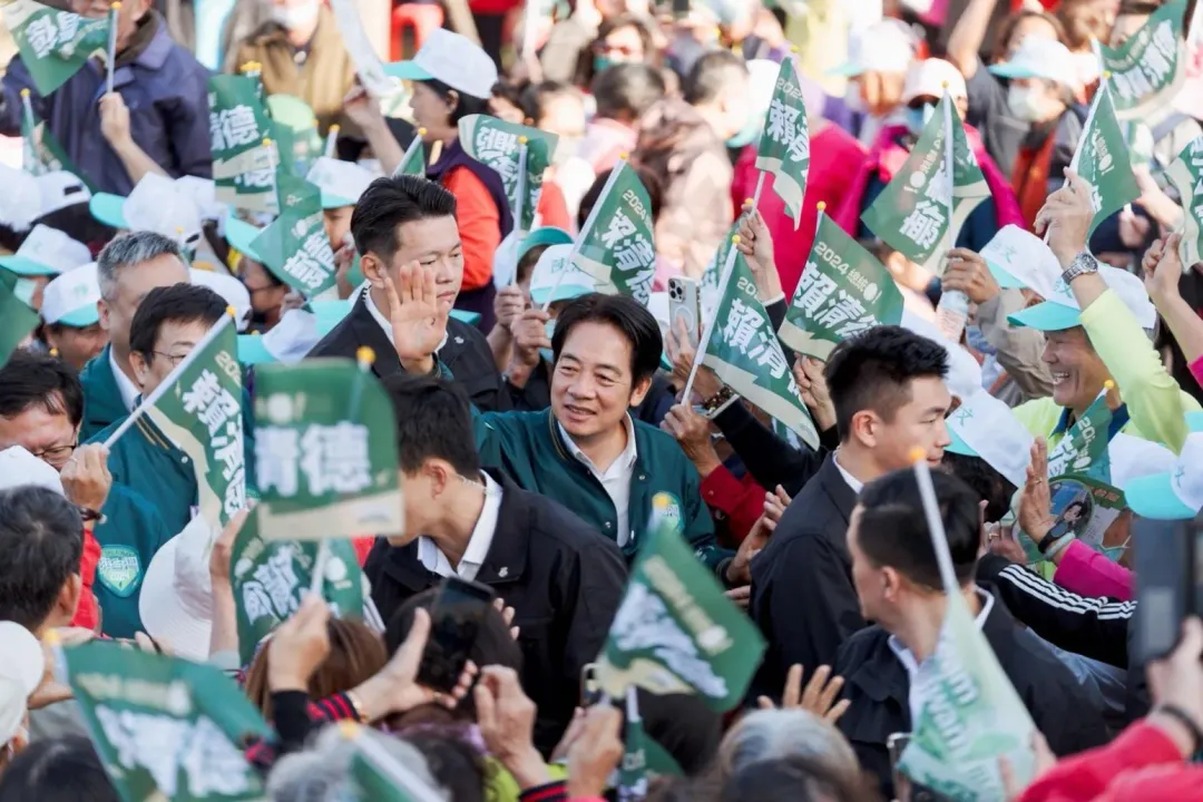 賴清德出席北桃園競總成立大會。(圖/賴清德競辦提供)