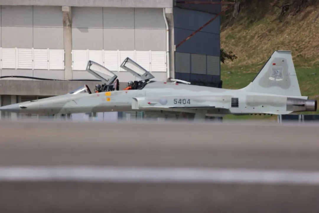 F-5戰機將於年底解除戰備。(圖/李俊毅攝)