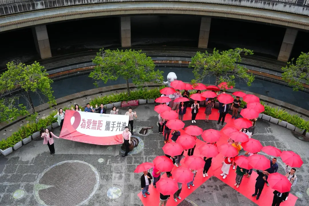 臺灣與愛滋病毒共存39年。（圖／疾管署提供）
