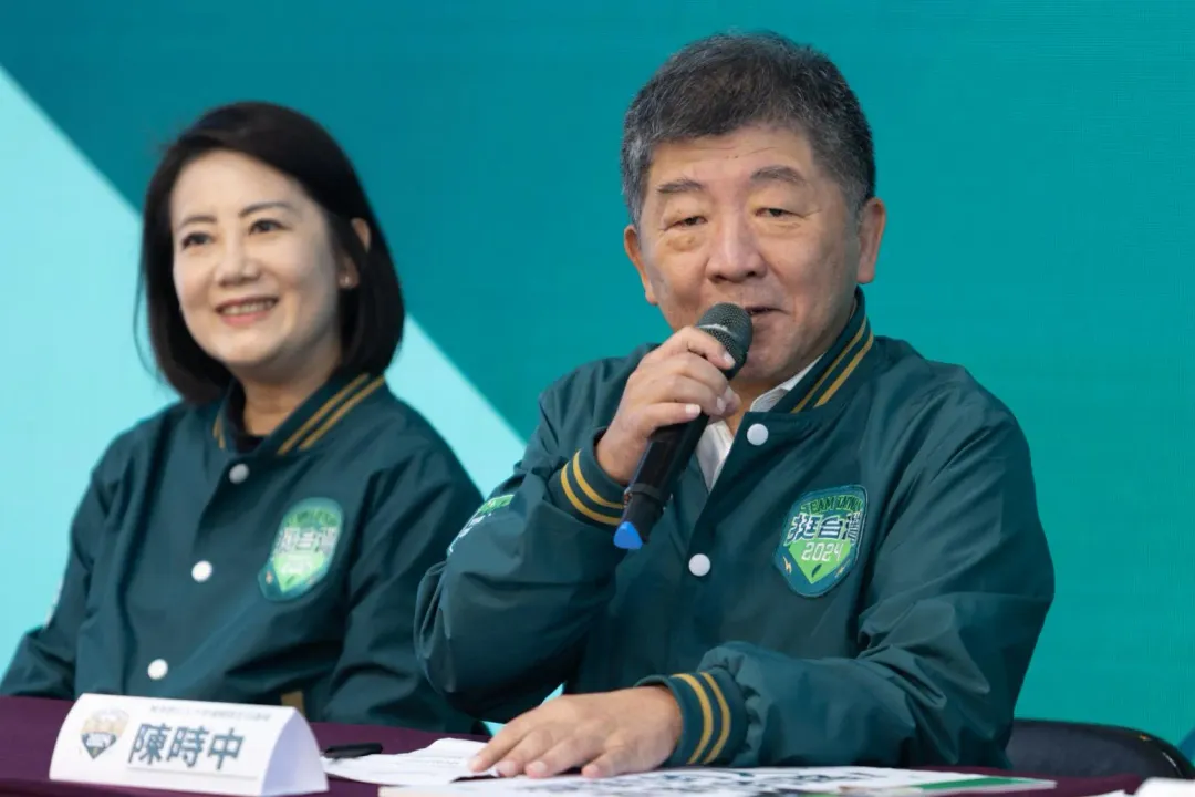 陳時中表示高端合約是保存並非封存（圖／賴清德競辦提供）