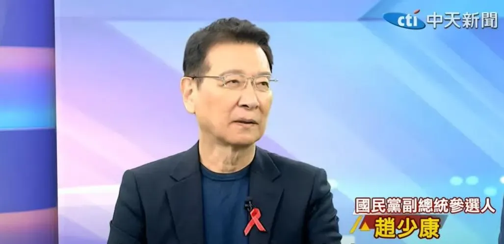 郭正亮建議，趙少康跟年輕人對談時要將政策講的斬釘截鐵。（圖／中天新聞）