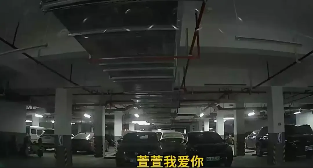 情侶潛入轎車偷錢,得手後激動告白。(圖/翻攝青蜂俠)