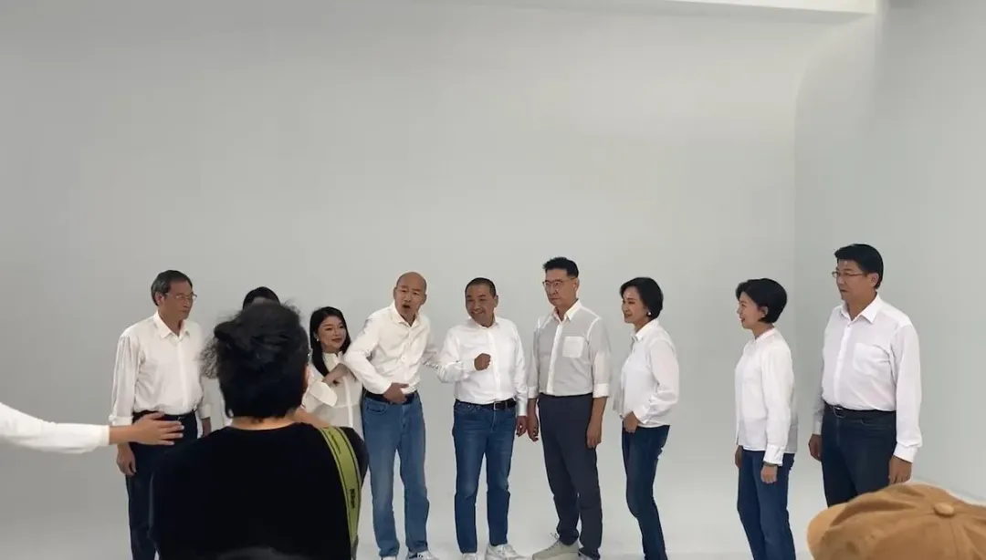 游淑慧稱說侯友宜、趙少康和韓國瑜這個「鐵三角」成形後藍軍支持者就陸續歸隊了。（圖／國民黨提供）