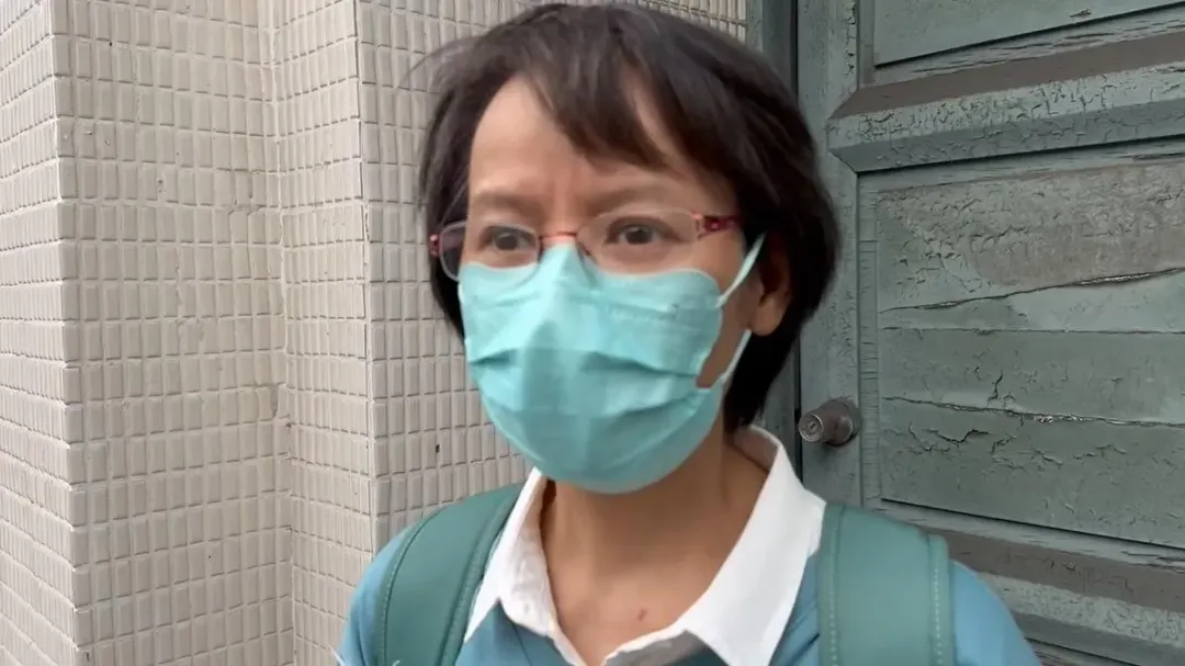 北一女國文老師區桂芝日前批評108課綱是無恥課綱。（圖／中天新聞）
