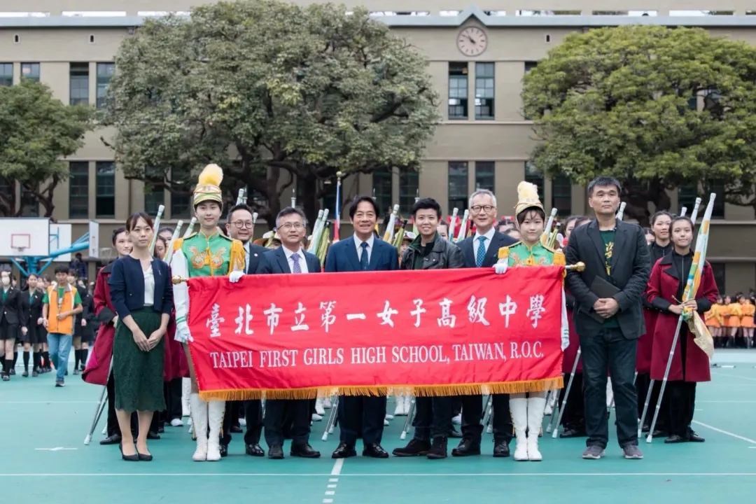 賴清德參加北一女校慶。(圖/翻攝賴清德臉書)