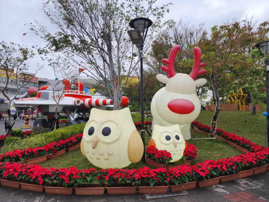園區聖誕節氛圍濃厚。（圖／台北捷運公司官網）