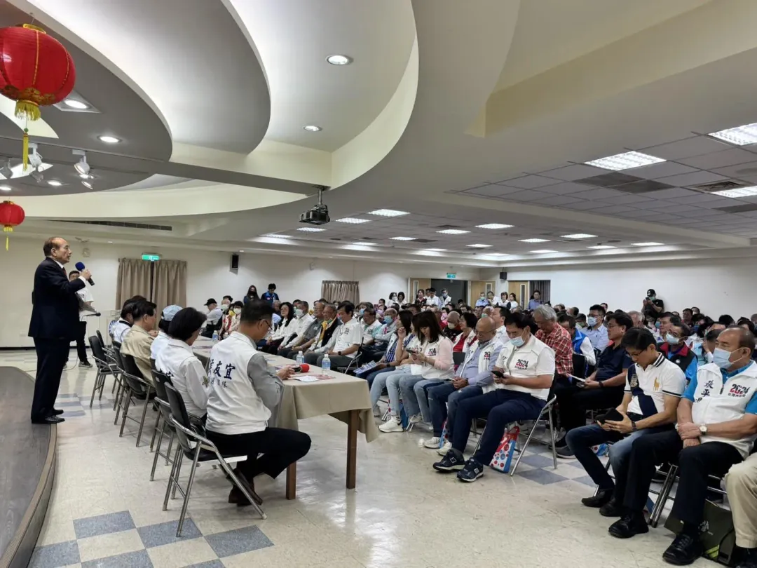 王金平主持召開「第16任總統、副總統暨立委輔選工作會報」。（圖/國民黨提供）