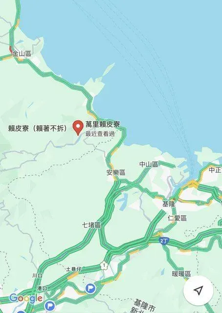 網友發現地圖上出現新景點「賴皮寮」。（圖/翻攝PTT）