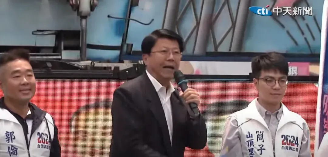 郭正亮直言有謝龍介在民進黨就不可能想拿超過6成選票。（資料照／中天新聞）