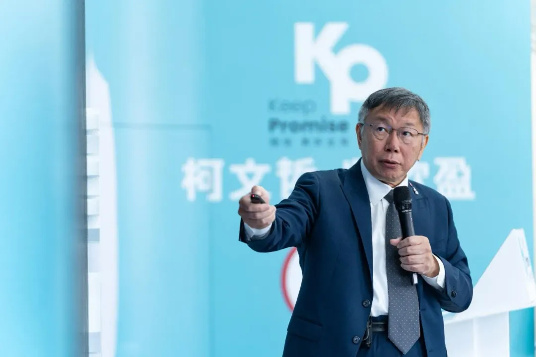趙少康批評民眾黨總統候選人柯文哲要依法行政不能像暴君一樣。（圖／民眾黨提供）