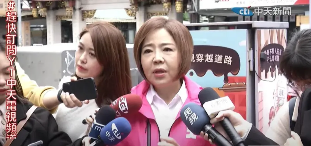 無黨籍立委候選人于美人則是同時批評藍綠兩位對手。(資料照/中天新聞)