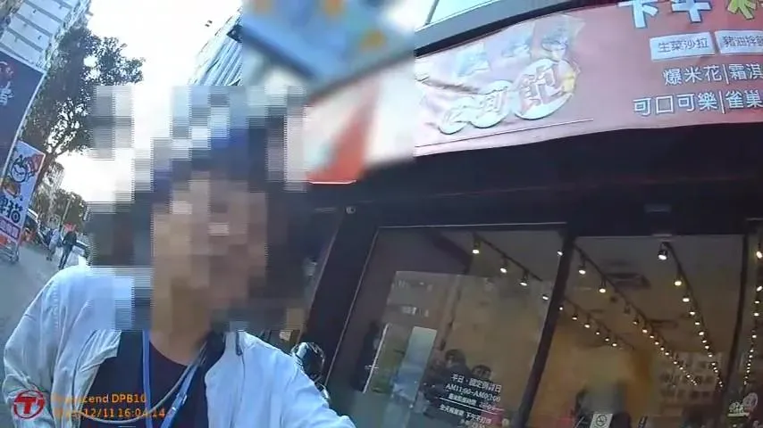 李姓男子遭控吃霸王餐。(圖/翻攝畫面)