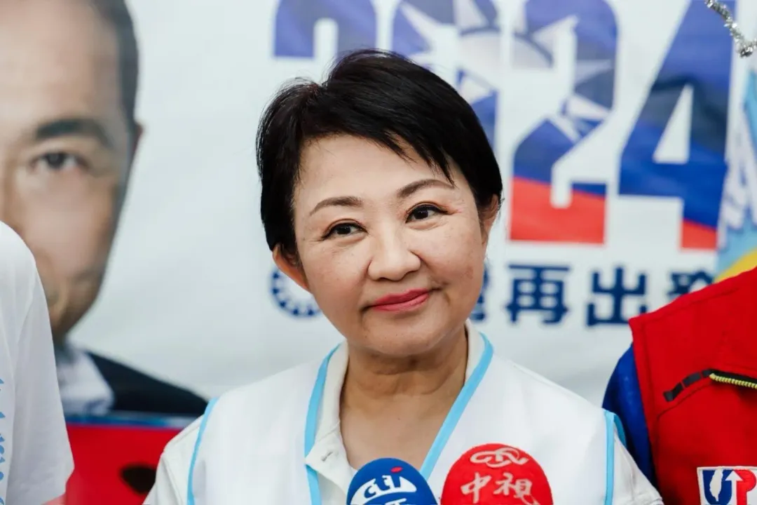 盧秀燕。(圖/侯友宜台中競選總部提供)