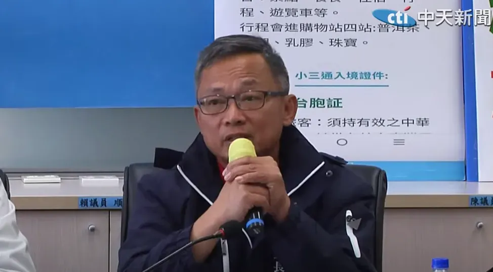 福興里里長陳友龍。(圖/中天新聞)
