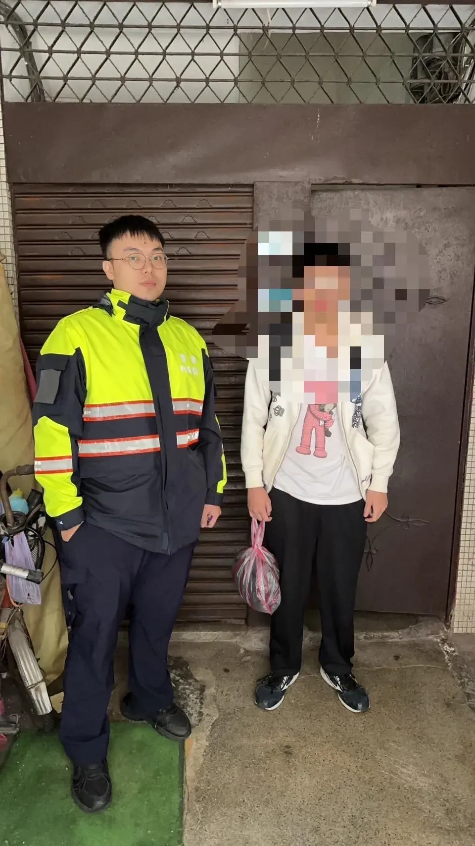 失聯國三少年找到了。(圖／警方提供)