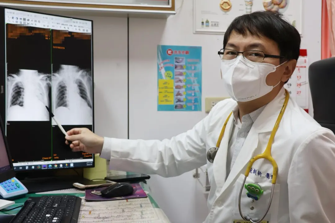 大甲李綜合胸腔內科主治醫師黃朝新。（圖／李綜合醫院提供）