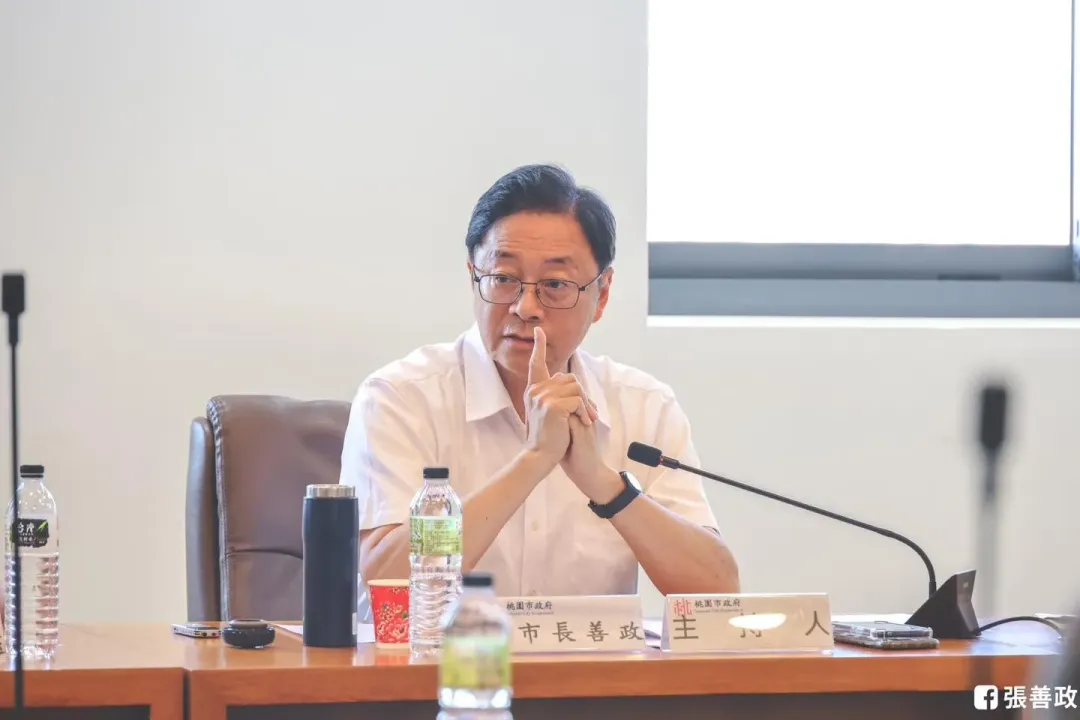 桃園市長張善政在最新六都施政民調中,名列第二。(圖/翻攝自張善政臉書)