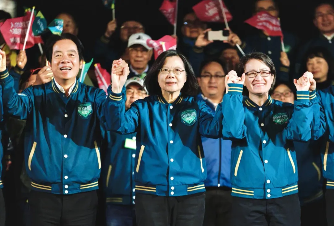 民進黨在凱道的造勢晚會超時。(圖/賴清德競辦提供)