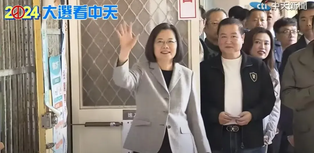 蔡英文總統。（圖/中天新聞）