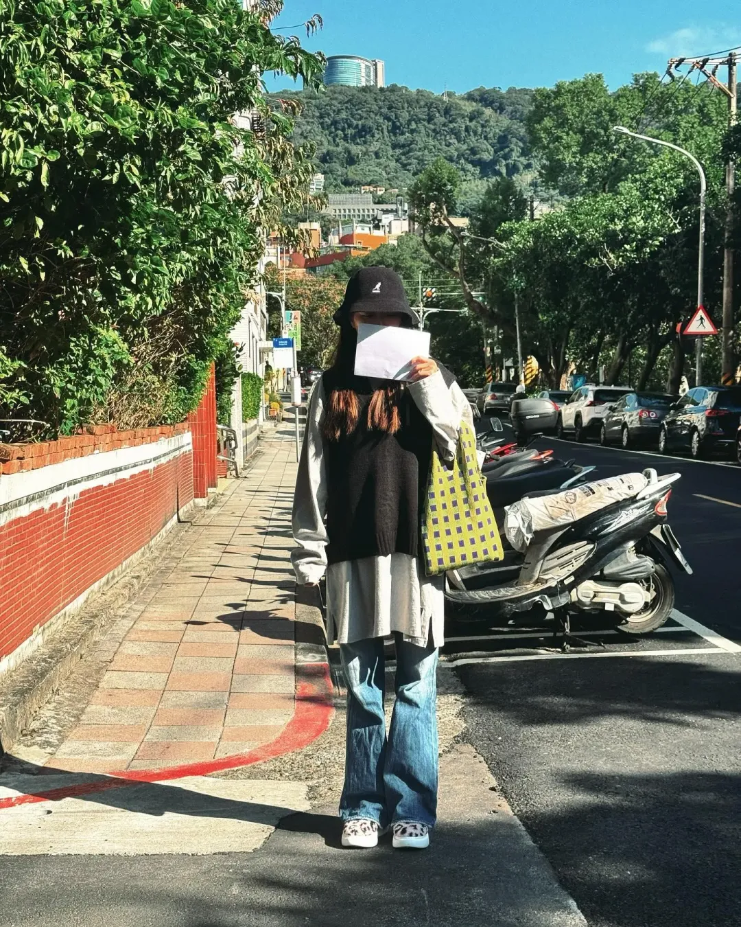 貝童彤投完票。（圖／FB）