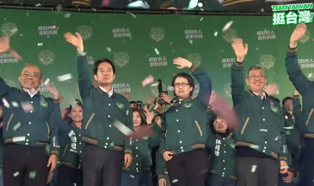 賴清德成為新潮流第一位總統(攝自賴清德臉書)