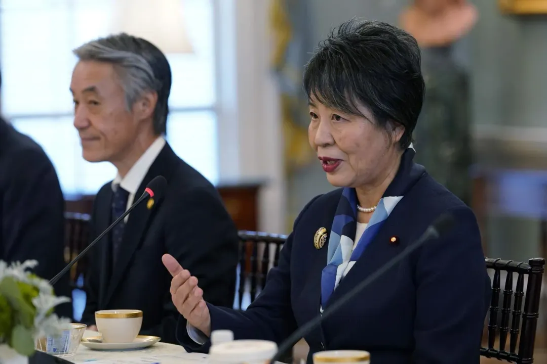 日本外務大臣上川陽子在外務省網站發聲明祝賀賴清德當選。(圖/美聯社)