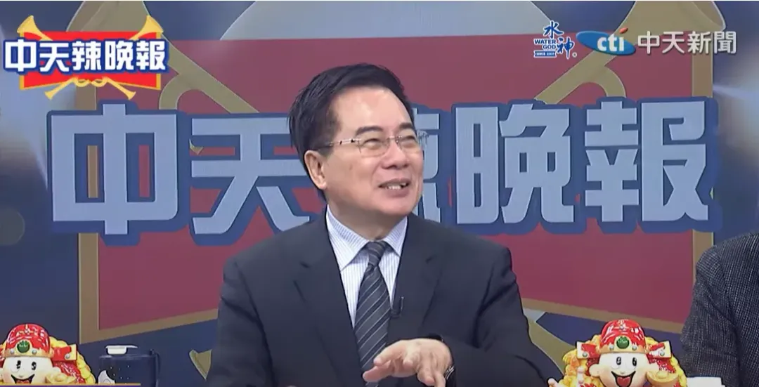 蔡正元推論馬英九說出「中華民國」口誤是刻意的（攝自中天新聞）