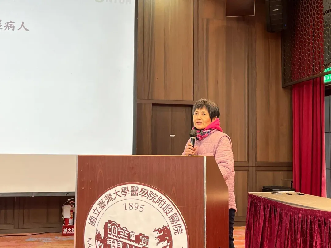 胰臟癌病友B女士在手術切除及化學治療後復發,依照基因檢測結果使用免疫治療,反應良好。(圖/記者黃韵涵攝)