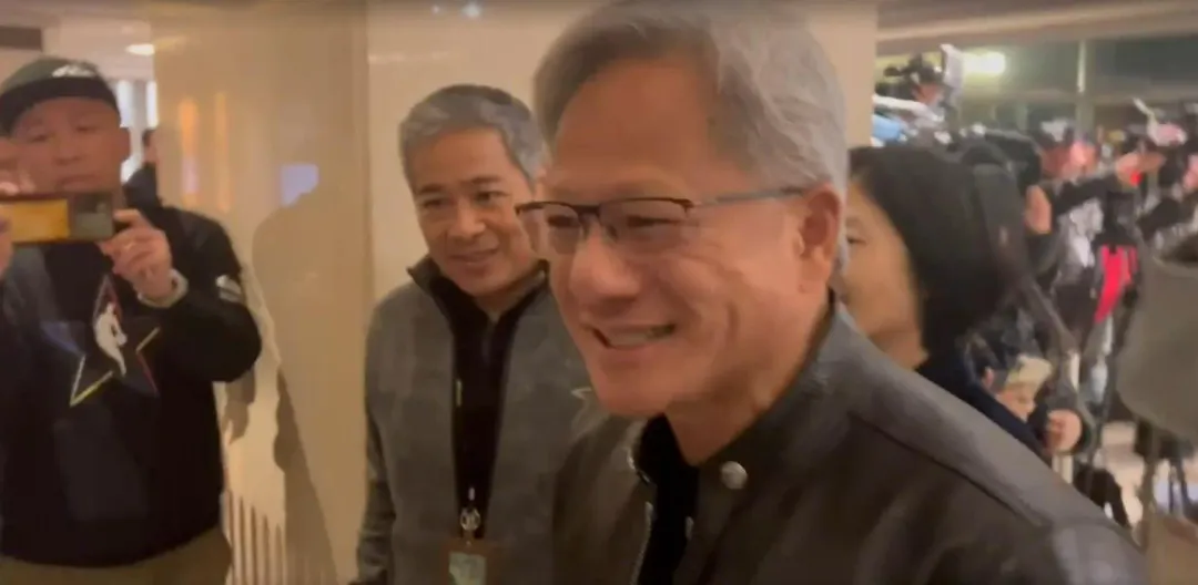 輝達創辦人黃仁勳日前來台灣參加台灣分公司的尾牙宴。(資料照/中天新聞)