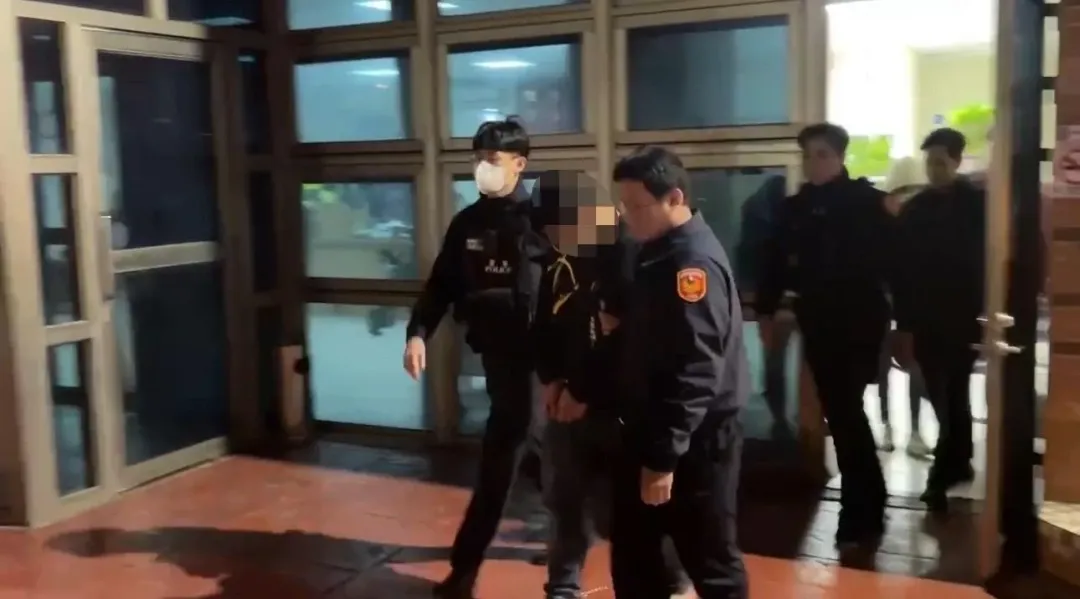 犯嫌被警方移送法辦。（圖／翻攝畫面）
