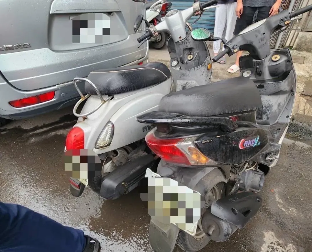 事故車輛。