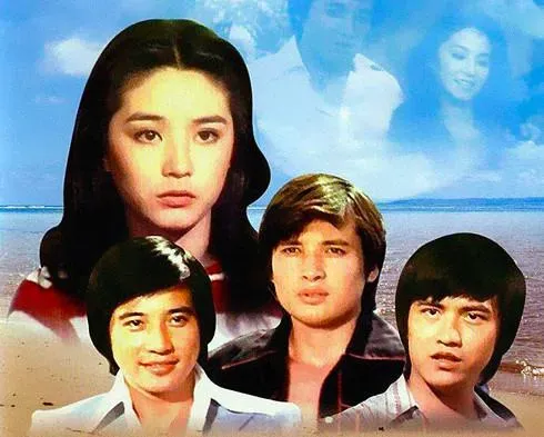 馬永玲(右)1970年曾和秦漢、秦祥林及林青霞演出瓊瑤電影。(圖/翻攝維基百科)