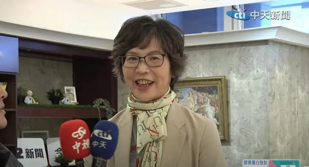 蔡壁如。（圖中天新聞）