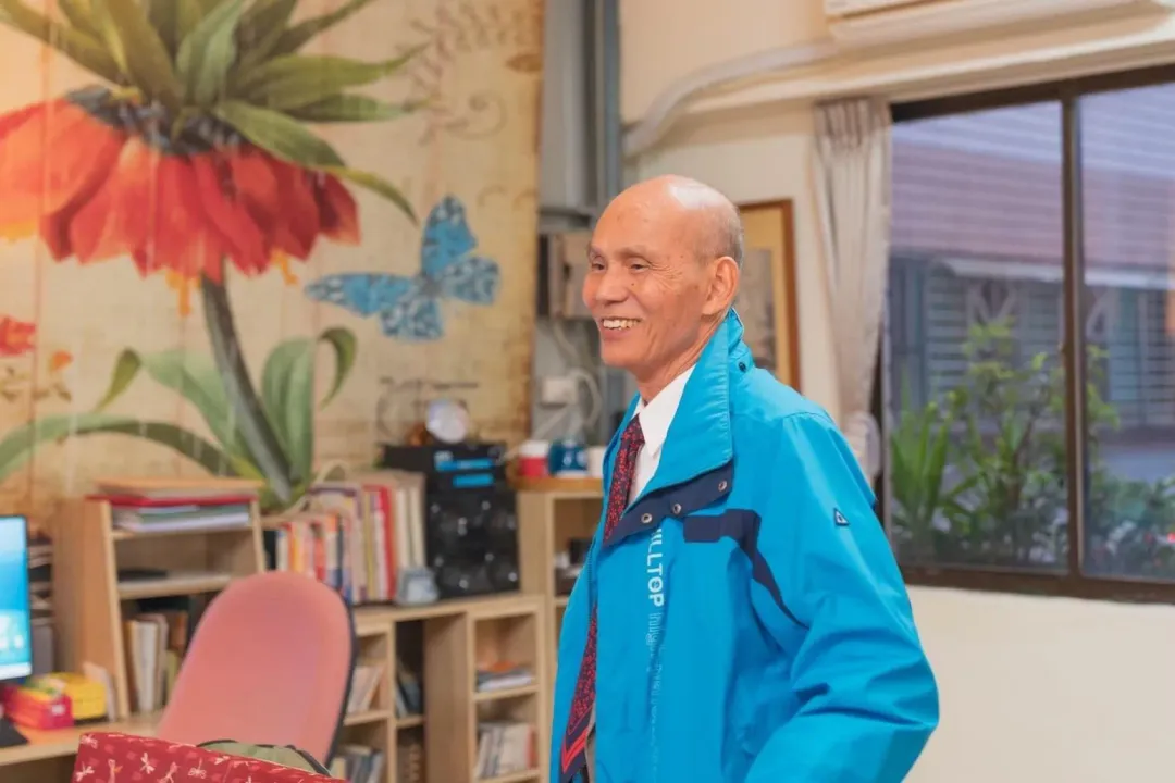 鍾沛君透露公公正好就在兩蔣文化園區擔任志工。（圖／鍾沛君提供）
