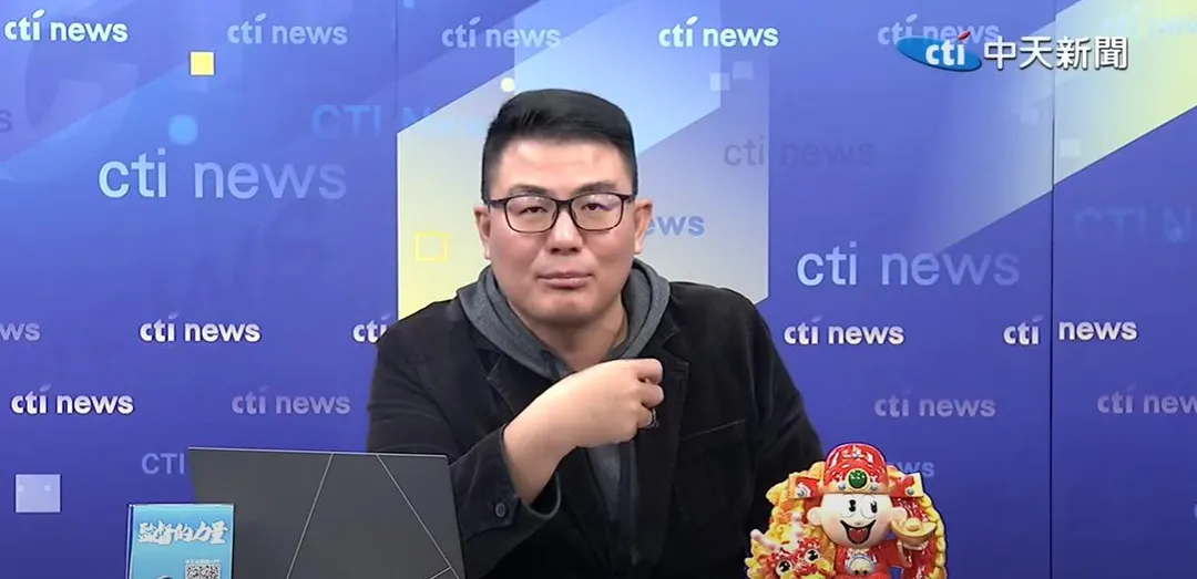 資深媒體人黃揚明。(圖/中天新聞)