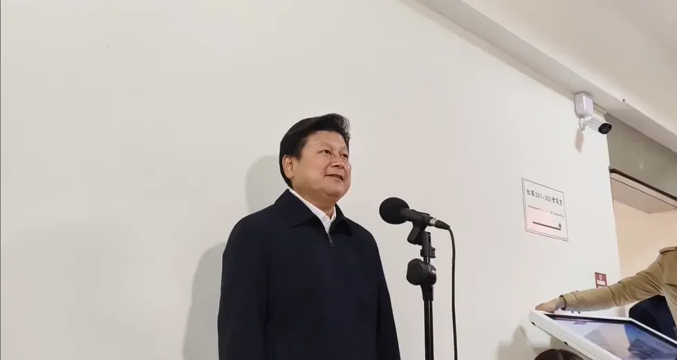 傅崐萁今受訪表示,國民黨將用最良善的氛圍,讓這次協商順利完成。(圖/中天新聞)