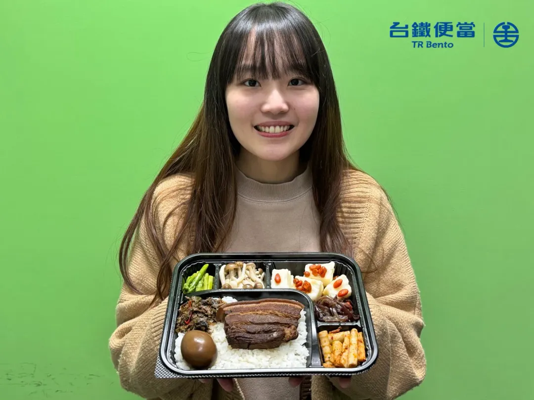 台鐵推新款「祈福便當」每日限量100個。（圖／台鐵提供）