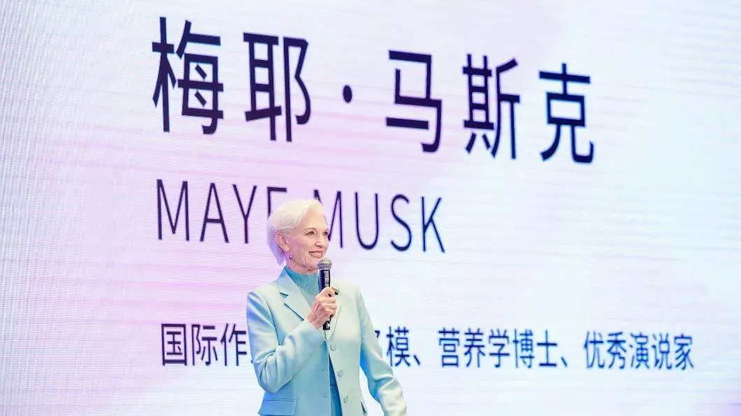 梅伊相當喜歡大陸。（圖／翻攝X「mayemusk」）