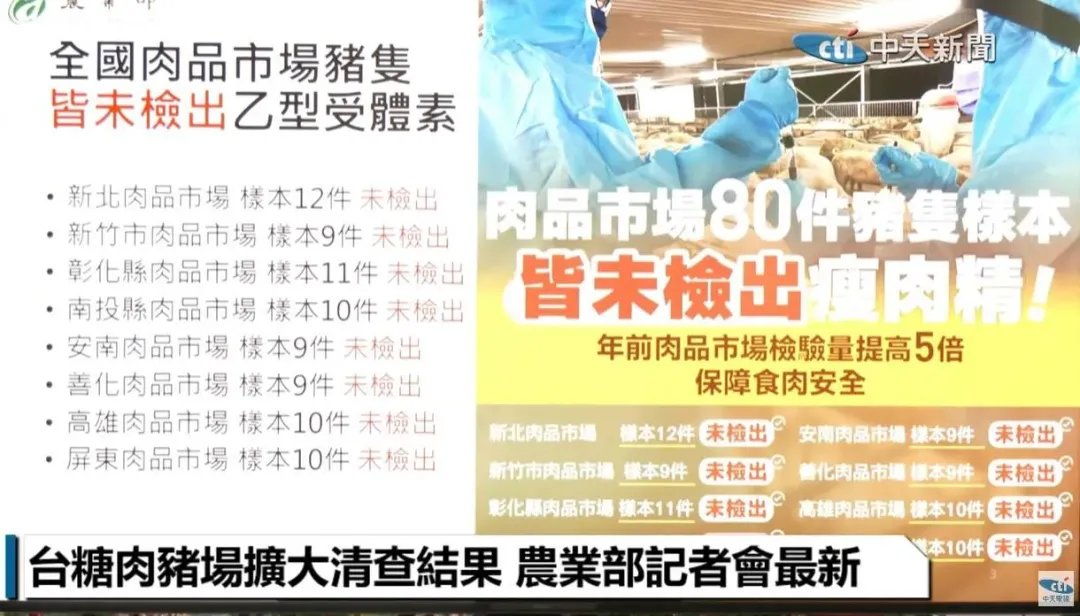 農業部累計298件樣本,各項檢測結果均未檢出。(圖/農業部)