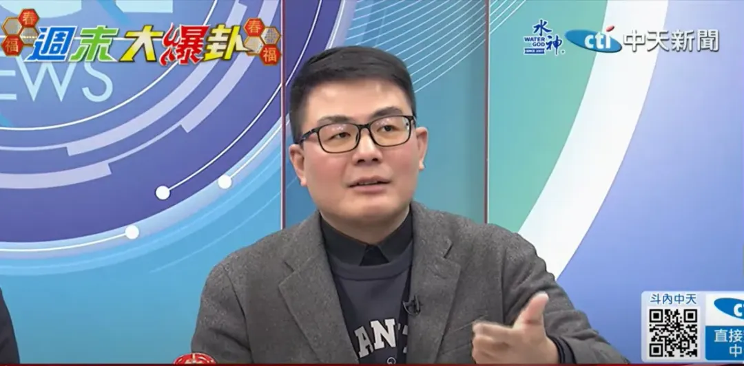 資深媒體人黃揚明。（圖／中天新聞）