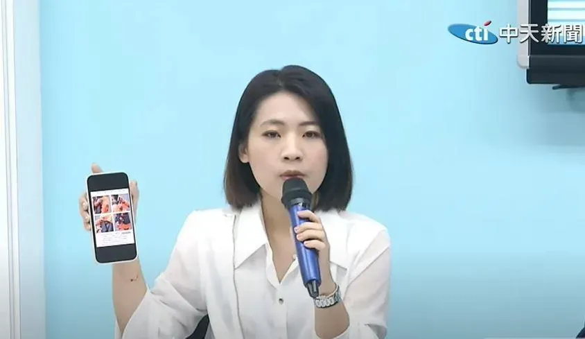 國民黨立委徐巧芯。（圖/中天新聞）