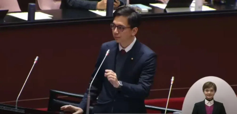 國民黨桃園立委牛煦庭。(圖/翻攝自國會頻道)