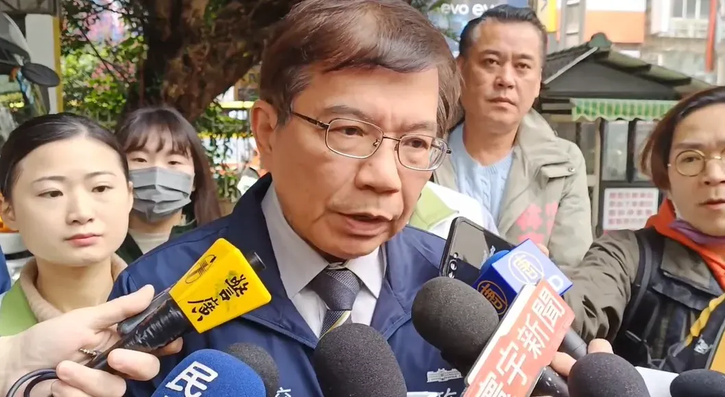 交通部部長王國材。(圖/中天新聞)