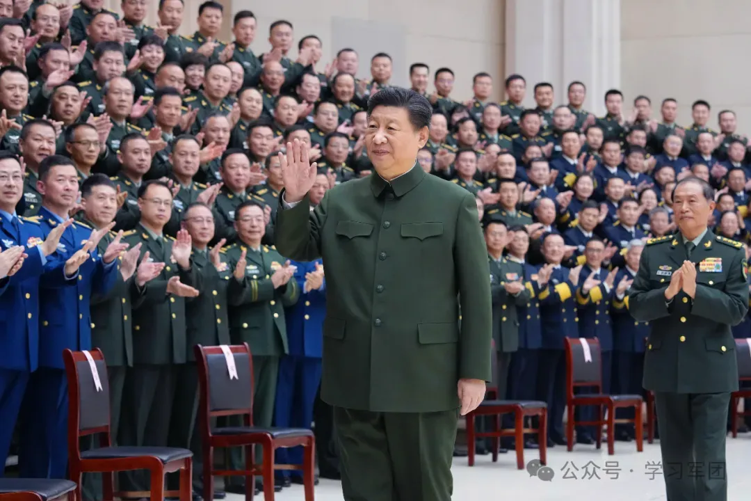 中共中央軍委主席習近平視察天津部隊(圖/百度)
