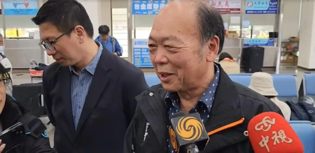 紅十字會金門支會理事長洪國正。(圖/中天新聞)