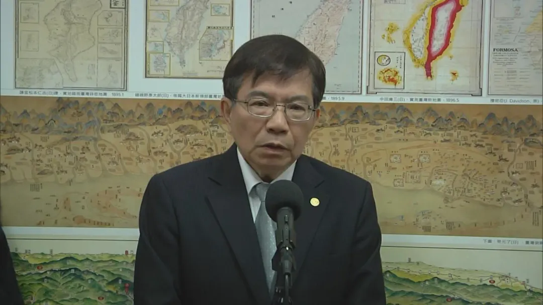 交通部長王國材傳在新內閣中被點名下台（攝自中天新聞）