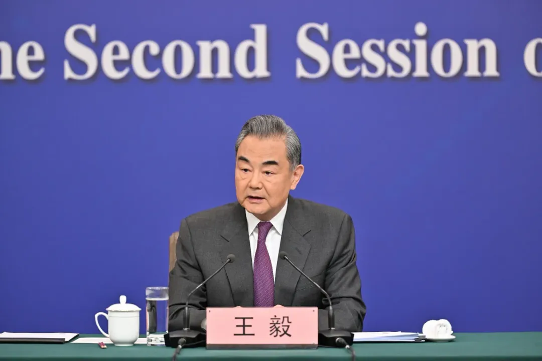 陸外長王毅為台灣問題畫底線，稱搞台獨必遭歷史清算。（圖／新華社）